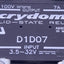 Used Sensata Crydom D1D07 Solid State Relay 3.5-32v DC Input 100v 7A DC Output, Cover