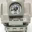 Used SMC AR40-N03E-Z-B Pressure Regulator 7~125psi 3/8" NPT Ports, 150psi Gauge