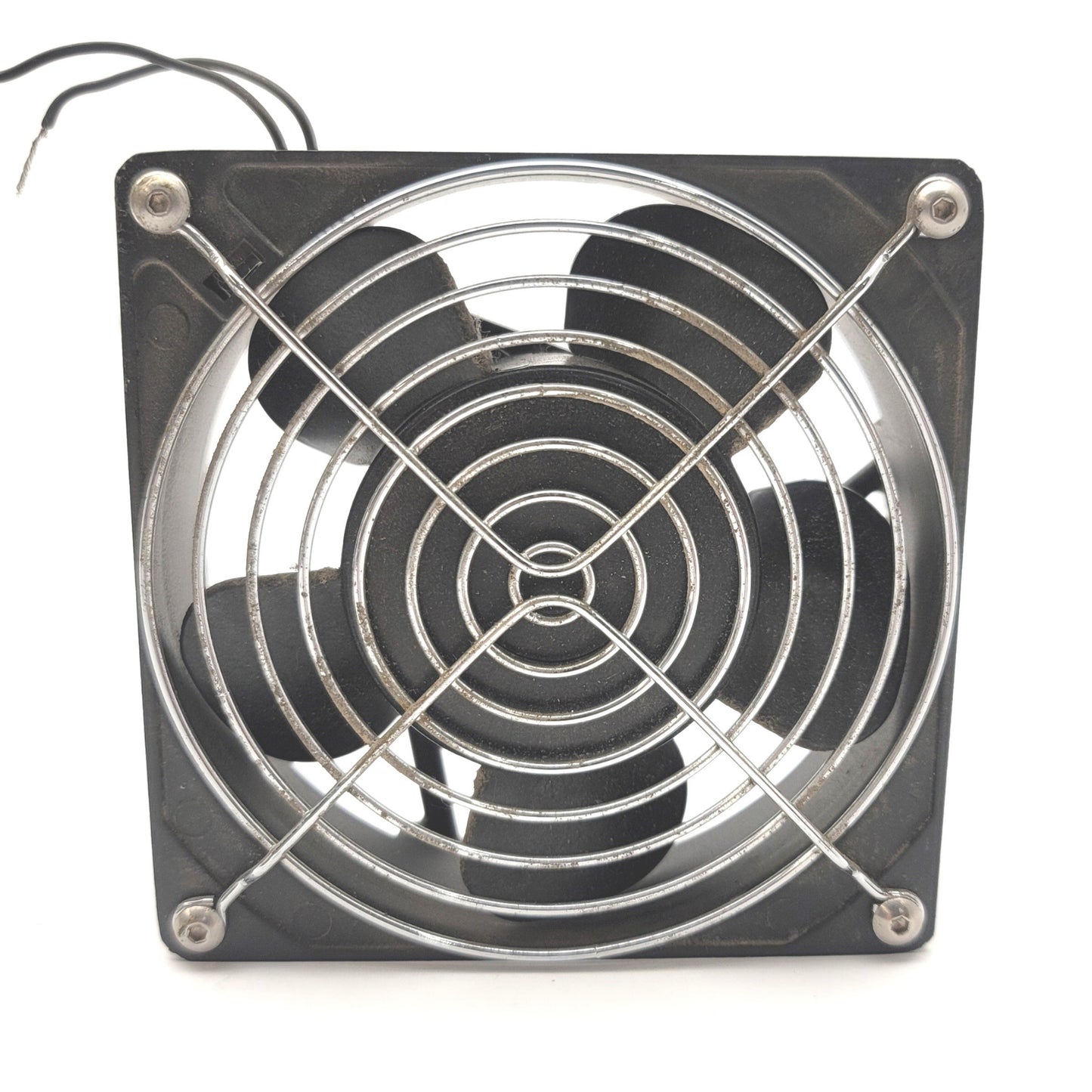 Used Hoffman A-4AXFN Axial Fan, 115VAC 60Hz 0.18A, 100CFM, 117mm x 117mm x 44mm