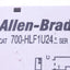 Used Lot of 2 Allen Bradley 700-HLF1U24 Control Timer Terminal Block, No Relay
