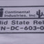 Used Lot of 2 Continental RDIN-DC-603-000 Solid State Relay 32v DC Input, 24-280v Out