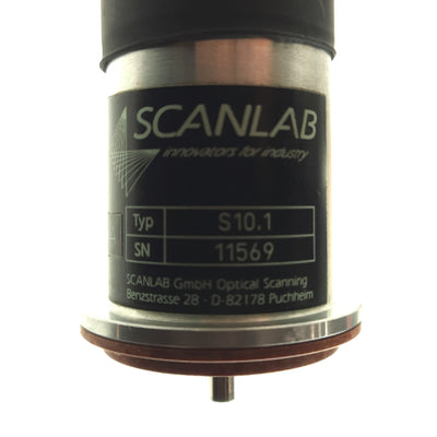 Used Scanlab S10.1 LASER Scan Head Galvanometer DB15 Female for HURRYSCAN