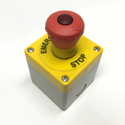 New – Open box Allen Bradley 800FP-LMT44 Illuminated Emergency E-Stop LED Pushbutton Station