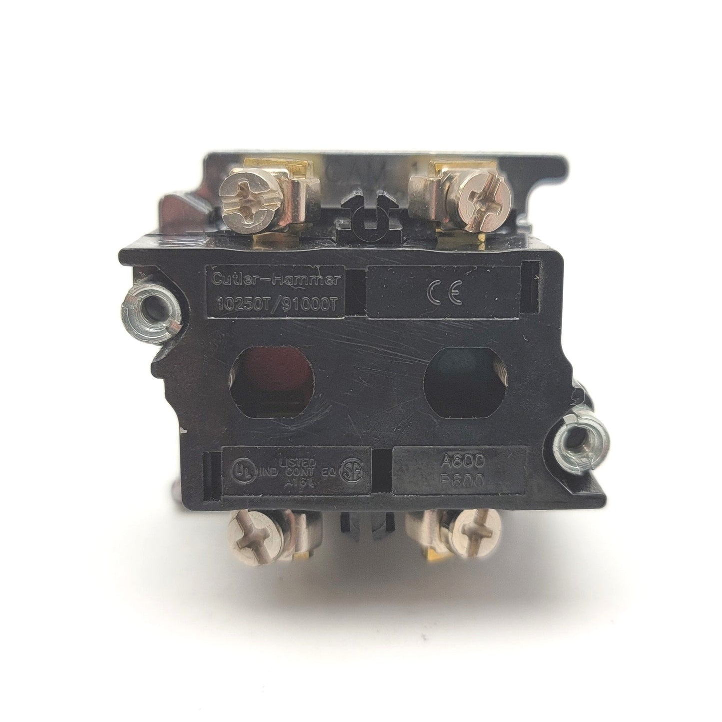 Used Eaton Cutler Hammer 10250T20KG 30mm Two Position Selector Switch 1x NO 1x NC