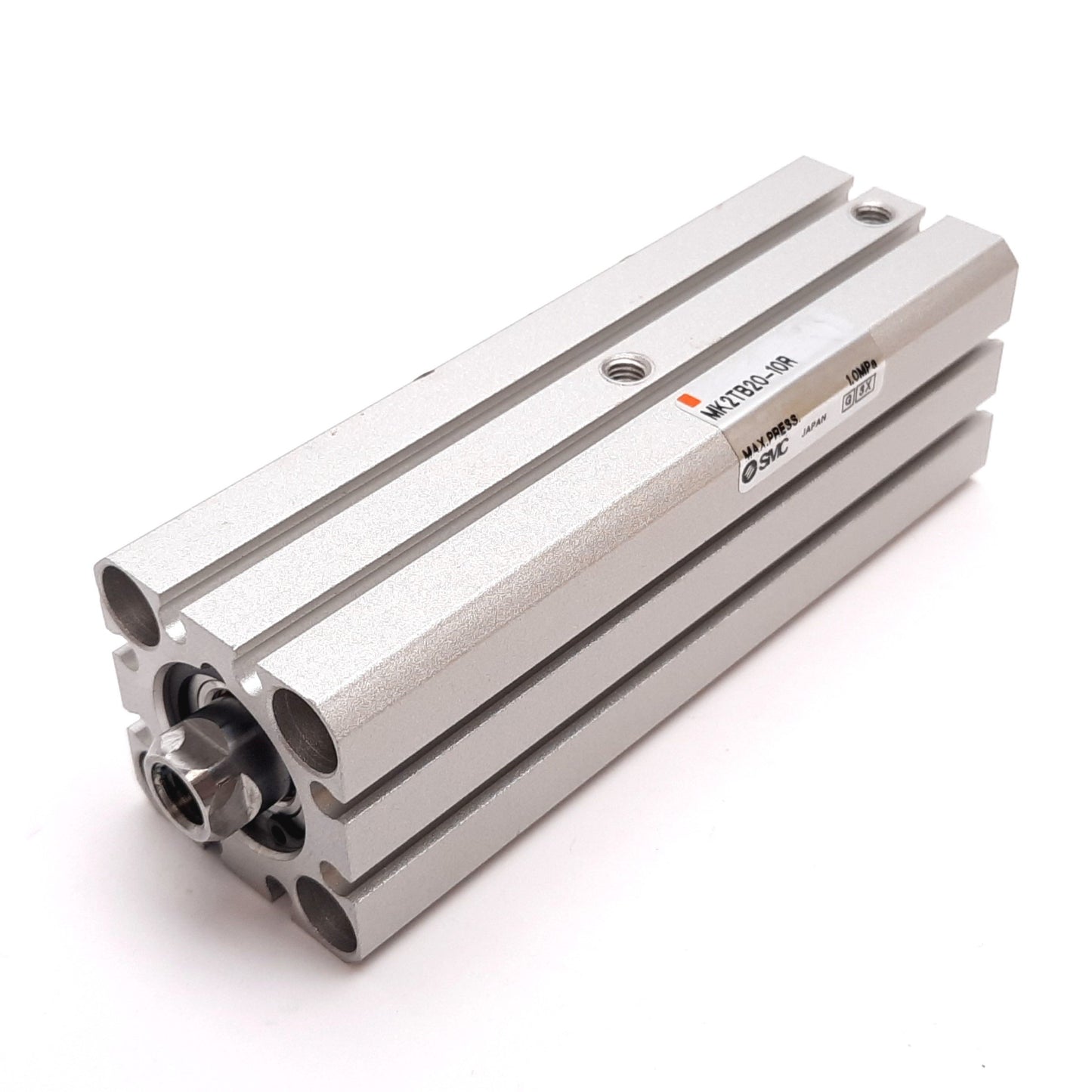 Used SMC MK2TB20-10R Rotary Clamp Cylinder, Bore: 20mm, Stroke: 10mm, Clockwise