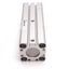 Used SMC MK2TB20-10R Rotary Clamp Cylinder, Bore: 20mm, Stroke: 10mm, Clockwise