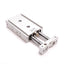 Used SMC CXSM20-35 Guided Cylinder, Bore: 20mm, Stroke: 35mm, 0.7MPa, M5x0.8