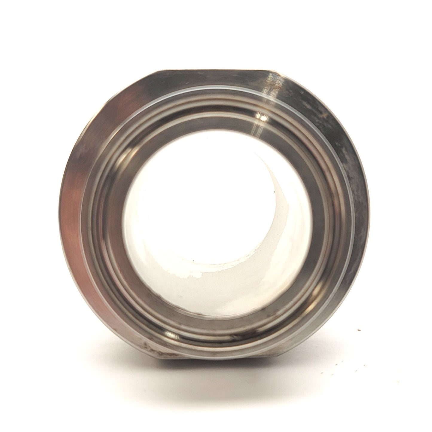 Used 1-1/2" Sanitary Tri-Clamp To 1-1/2"NPT Male Straight Adapter 316 Stainless Steel