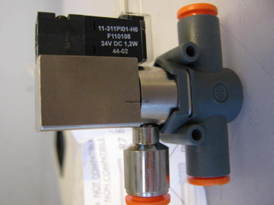 New Metal Work 9069224 Pneumatic Solenoid Valve 24VDC 5/16" 36 to 101PSI