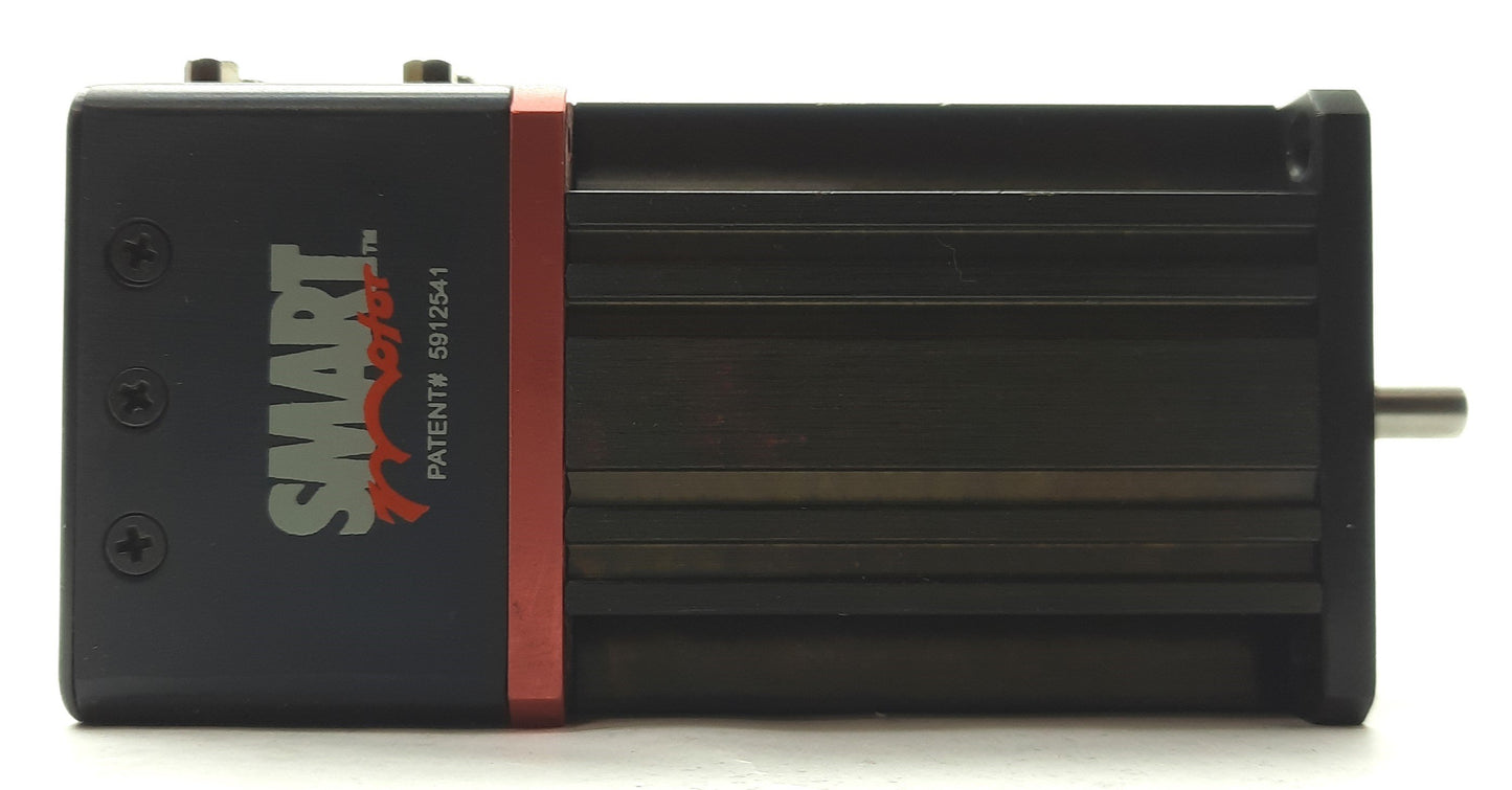 Used Moog Animatics SM2337D-T SmartMotor Servo Motor .14kW 3800RPM RS-232 20-48VDC