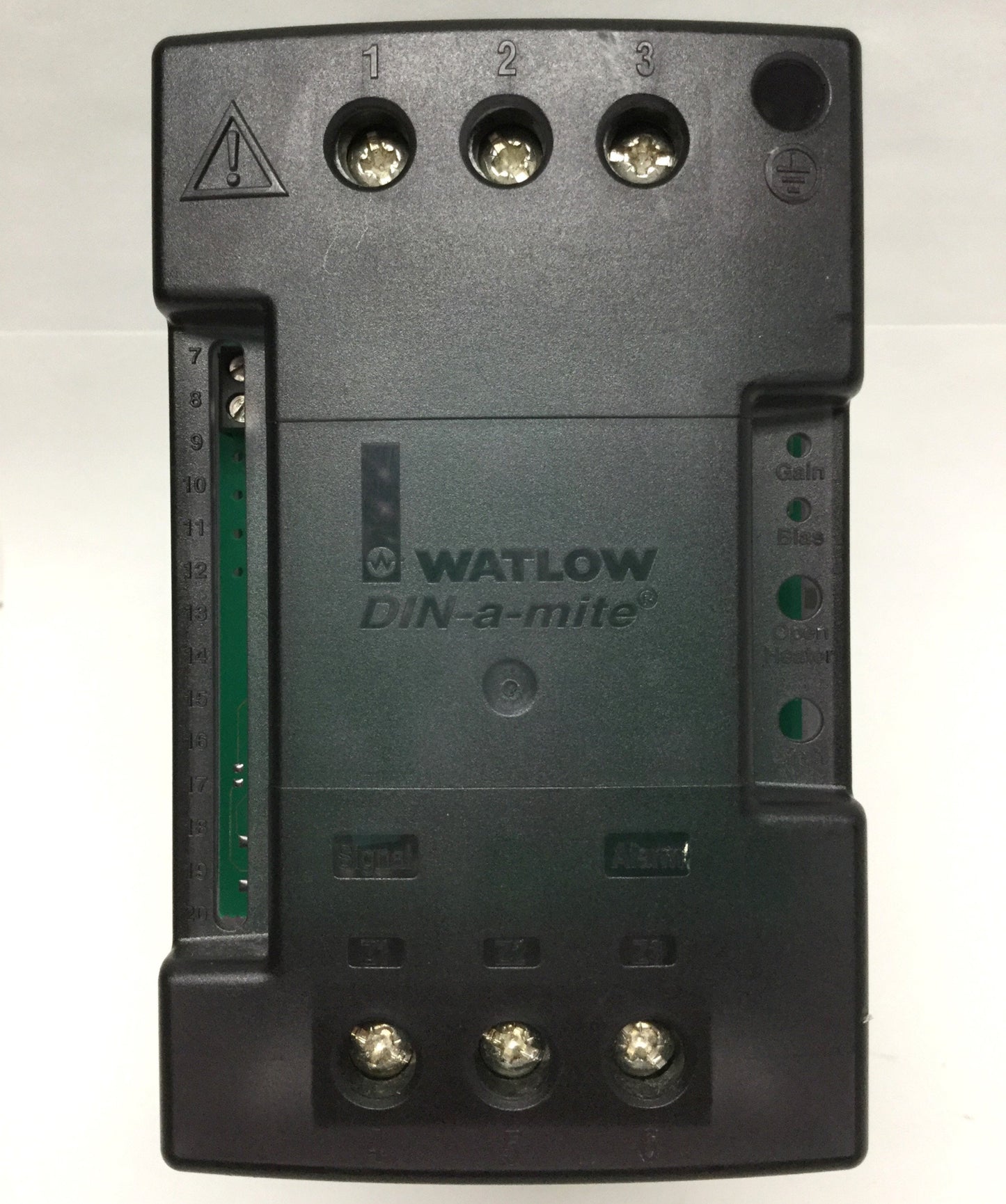 Used Watlow DC20-24C0-0000 DIN-A-MITE Solid State Power Controller 40A 100-240VAC 3PH