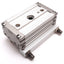 Used SMC MSQB20L5 Rotary Table, Rack & Pinion Style, 90°, 1.0MPa, W/ Shock Absorbers