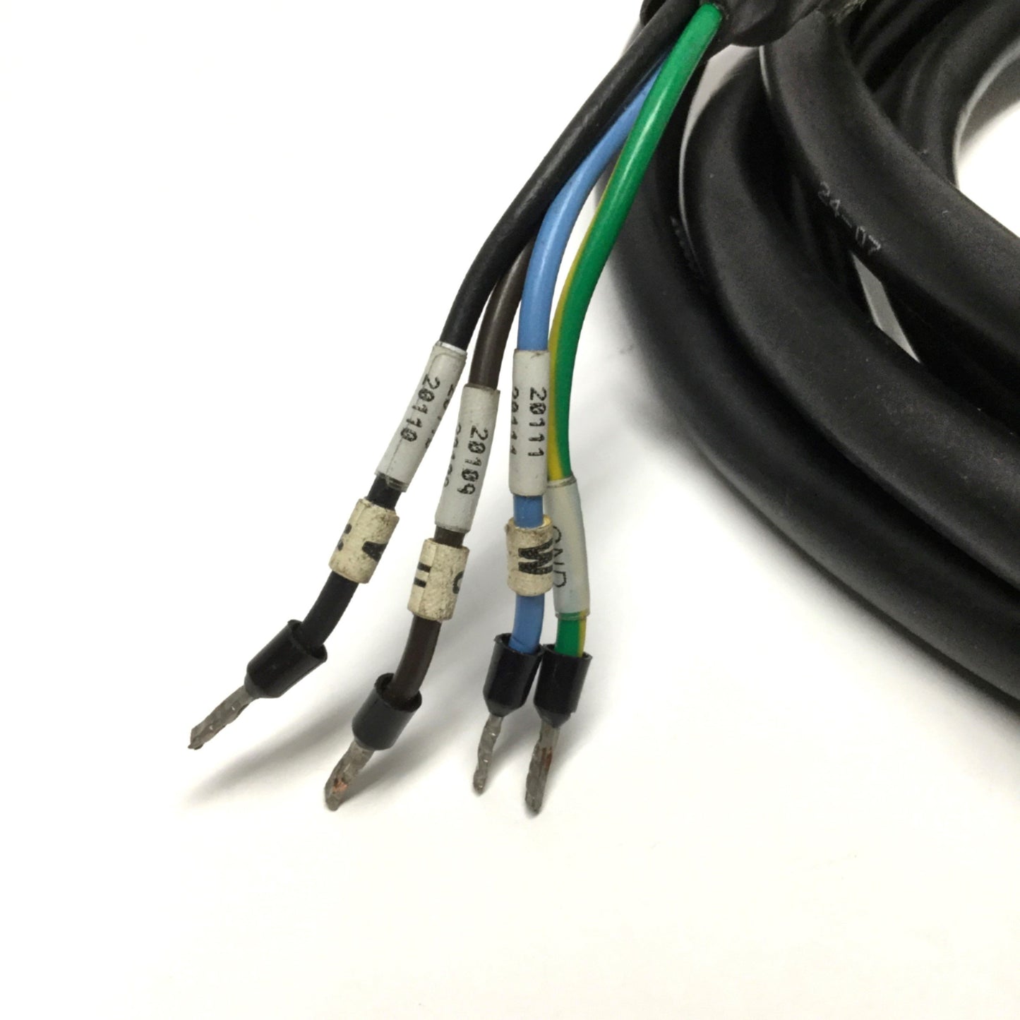 Used Allen Bradley 2090-XXNPT-16S03 Kinetix TL Series Servo Motor Power Cable, 3m