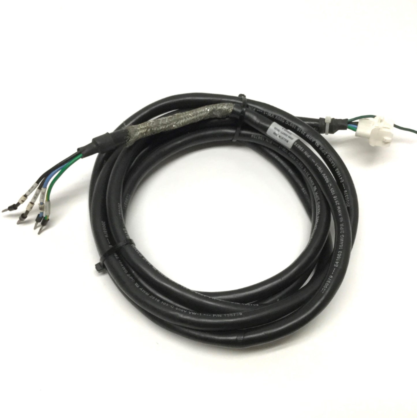Used Allen Bradley 2090-XXNPT-16S03 Kinetix TL Series Servo Motor Power Cable, 3m