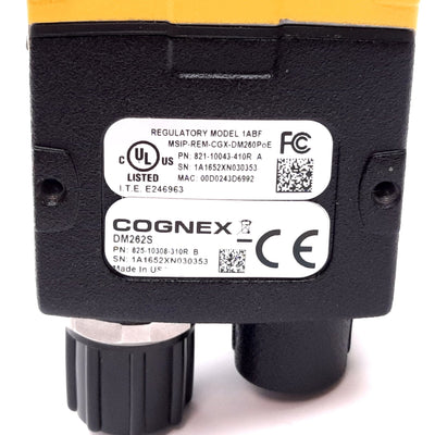 New Cognex DM262S DataMan Barcode Reader, 1280x960, 2 fps, Ethernet / RS-232