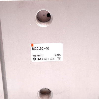 New SMC MGQL50-50 Compact Cylinder, Bore: 50mm, Stroke: 50mm, 1.0MPa, Rc1/4