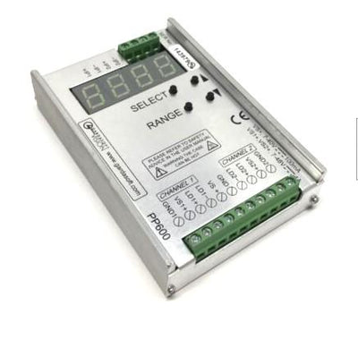 New Gardasoft PP600 2-Channel, LED Pulse Strobe Machine Vision Controller Pushbutton