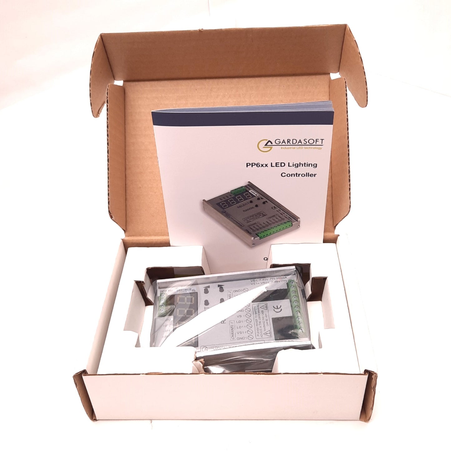 New Gardasoft PP602 2 Channel LED Lighting Controller for Machine Vision Push Button