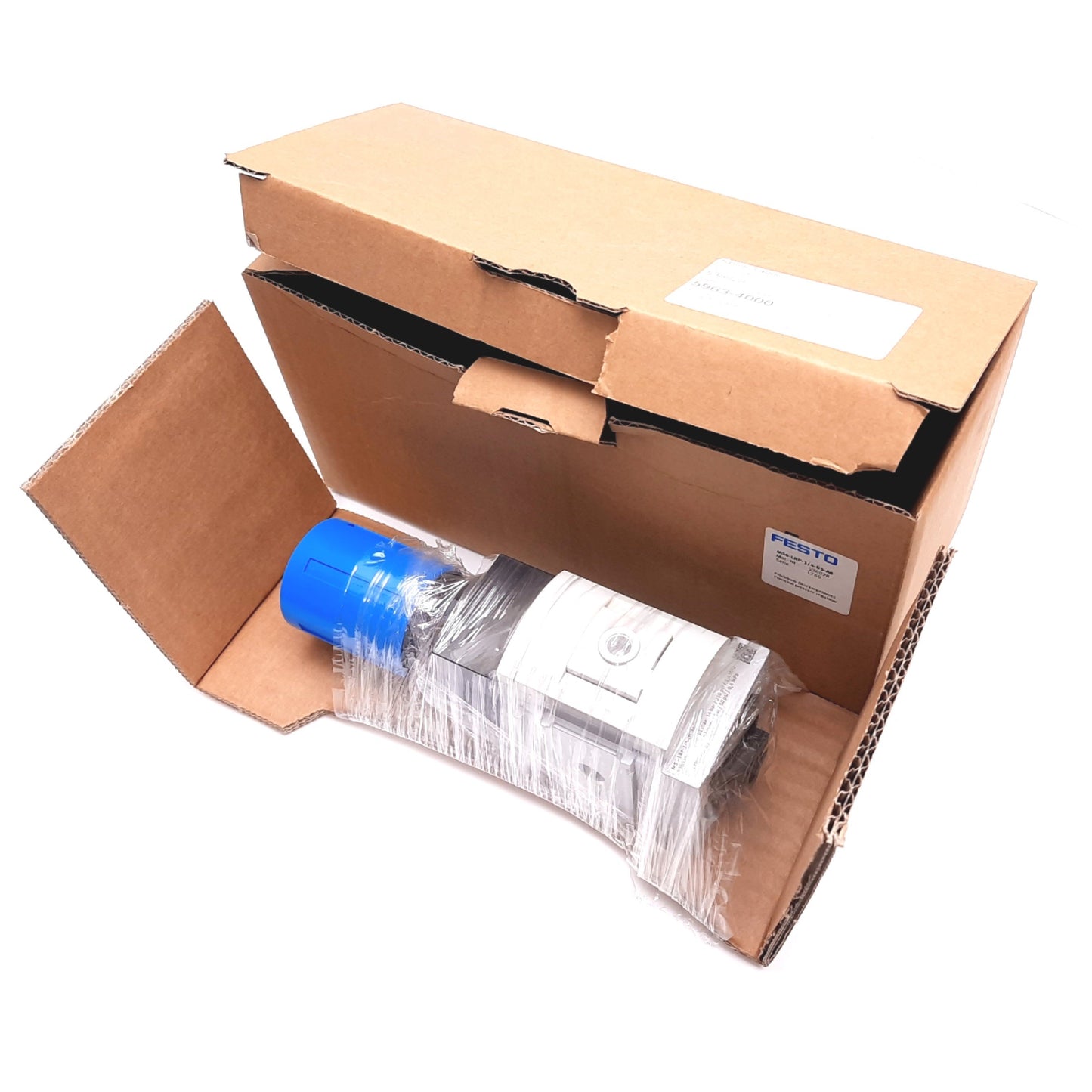 New Festo MS6-LRP-1/4-D5-A8 Precision Pressure Regulator, In 1-14 bar, Out 0.1-4 bar