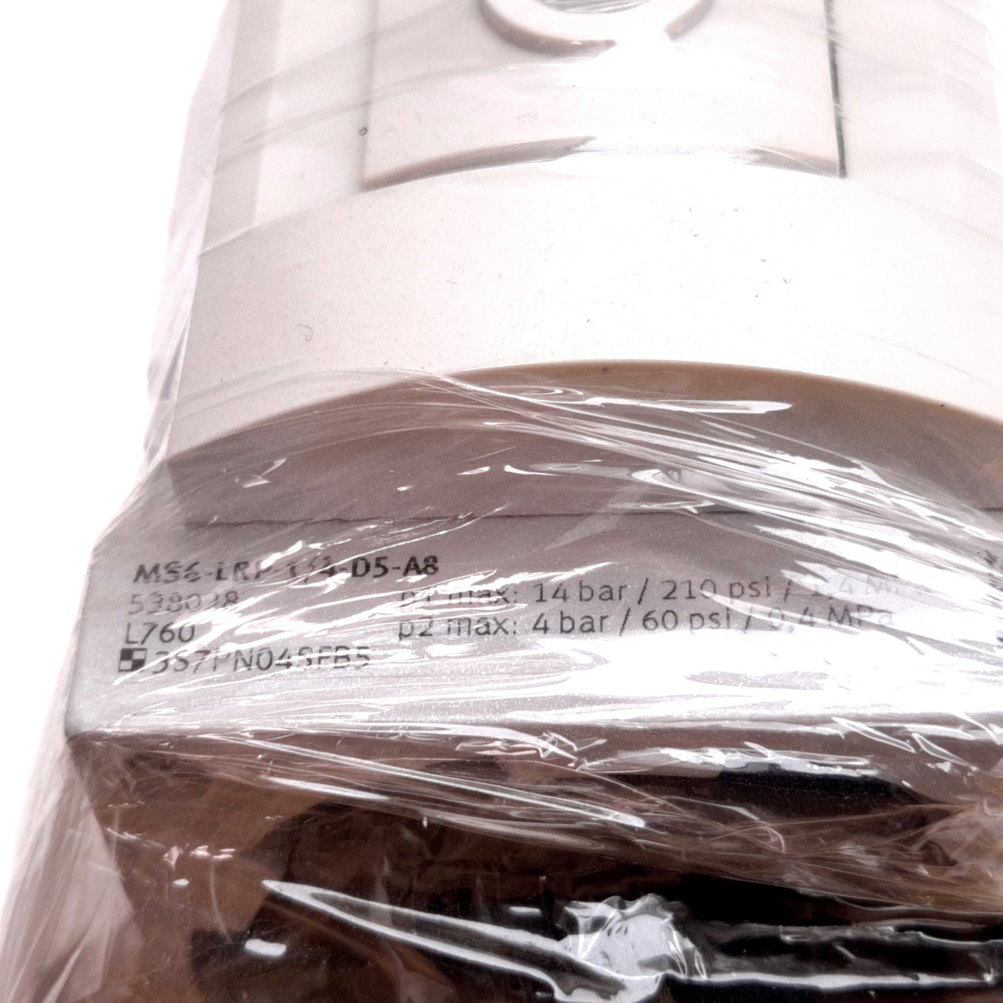 New Festo MS6-LRP-1/4-D5-A8 Precision Pressure Regulator, In 1-14 bar, Out 0.1-4 bar