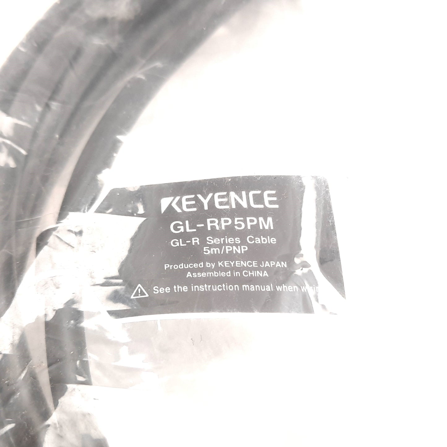 New Keyence GL-RP5PM Safety Light Curtain Connection Cable, 5m Long, PNP