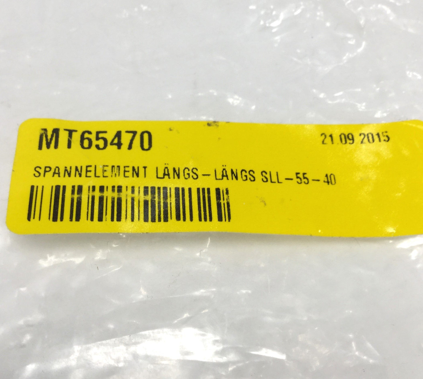 New – Open box Lot of 2 Montratec Montech SLL-55-40 Montrac Heavy Load Dovetail Clamp Element