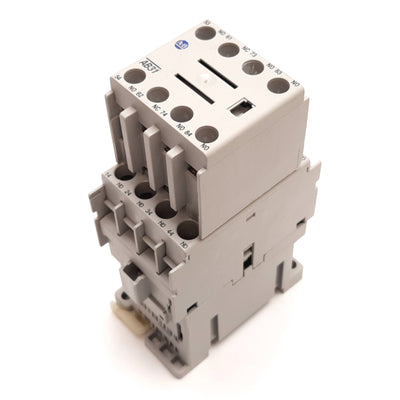 New Allen Bradley 700-CFB400E* Contactor, 4-Pole N/O, Coil 24VDC, W/ 100-F Auxiliary