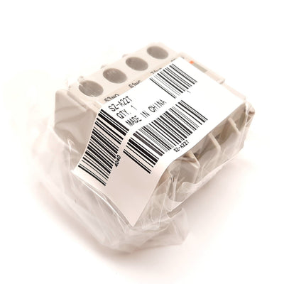 New Fuji SZ-A22/T Auxiliary Contact Block, 4-Pole, 2x N/O 2x N/C, 600VAC 10A