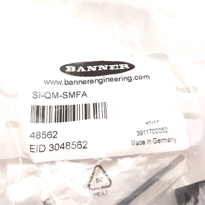New Banner SI-QM-SMFA Safety Switch Actuator, For Use With SI-LM40 Series