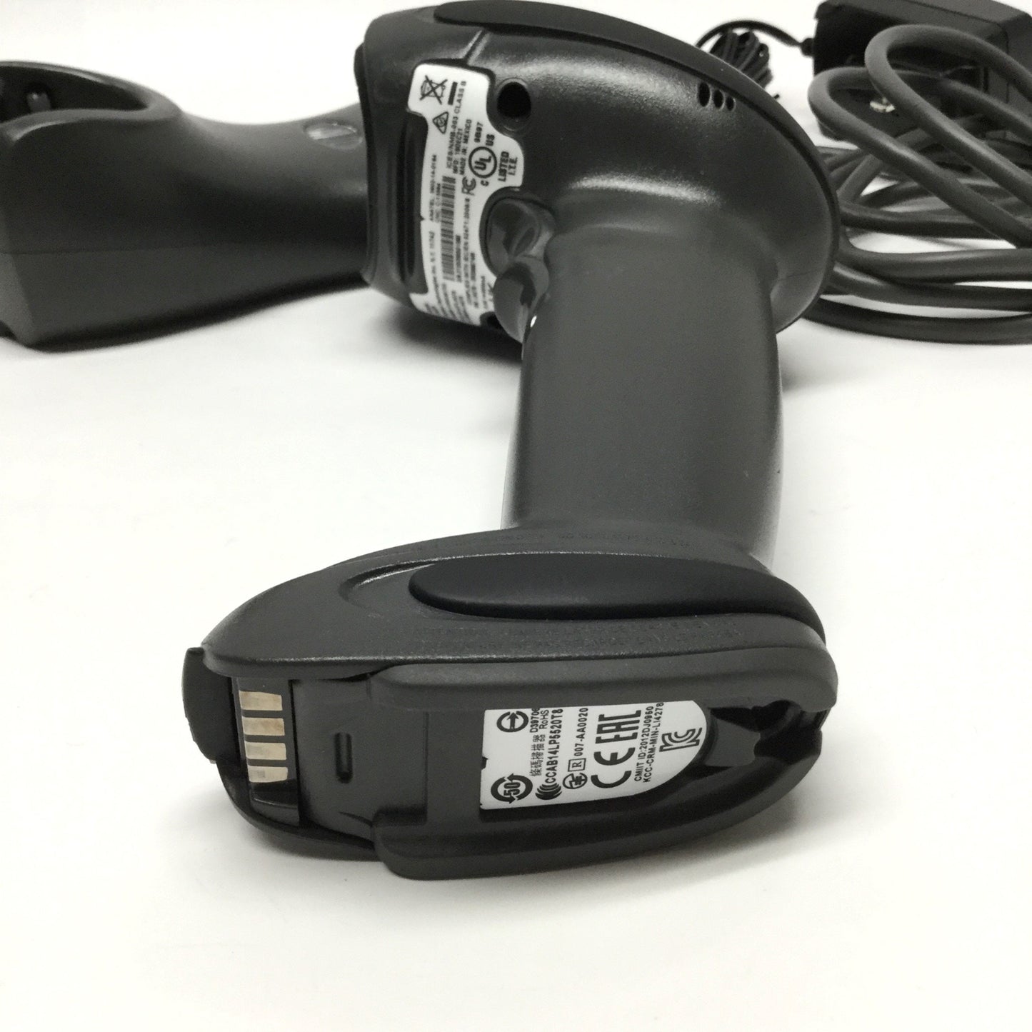 Used Symbol LI4278 Cordless Bluetooth Barcode Scanner w/ Charging Cradle & USB Cable