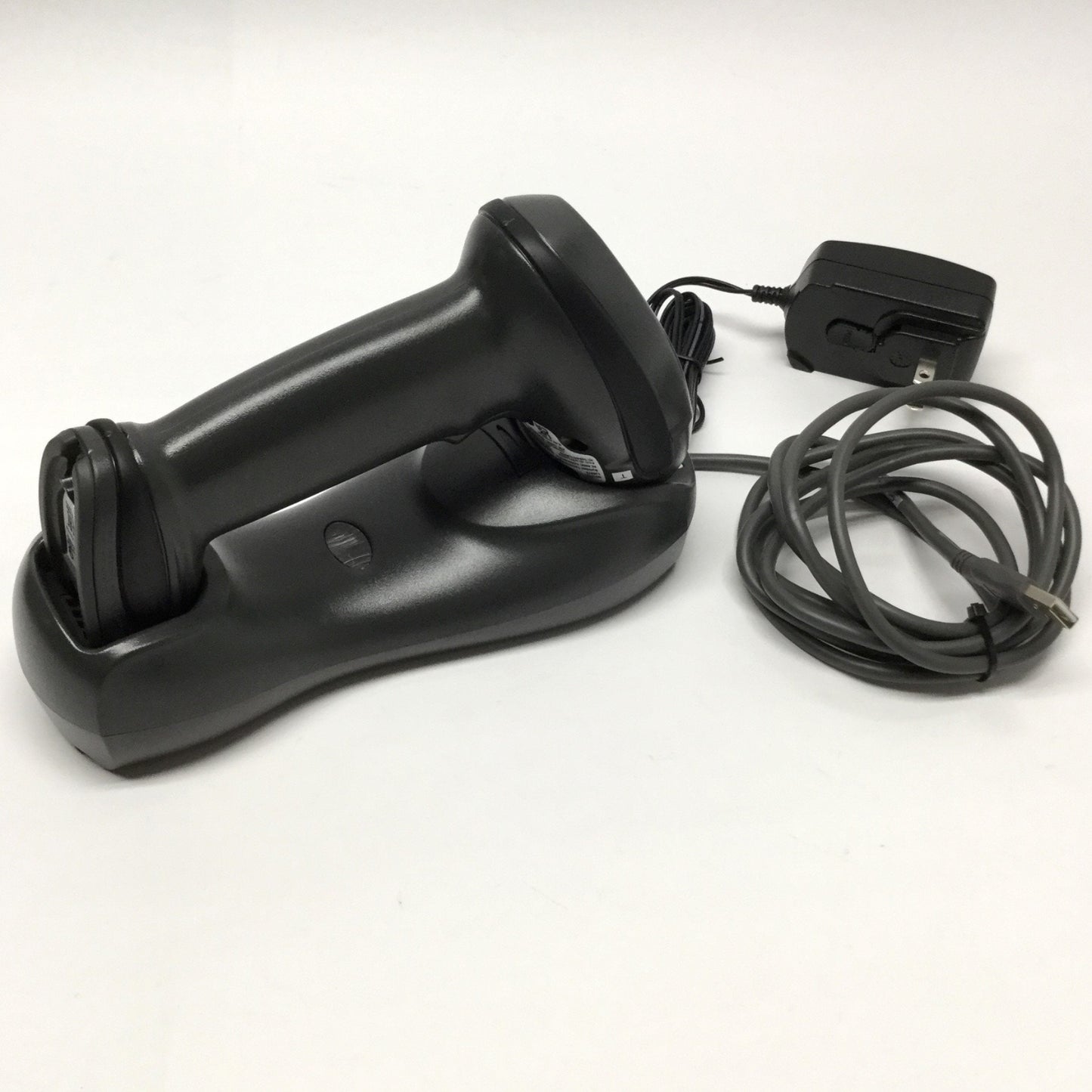 Used Symbol LI4278 Cordless Bluetooth Barcode Scanner w/ Charging Cradle & USB Cable