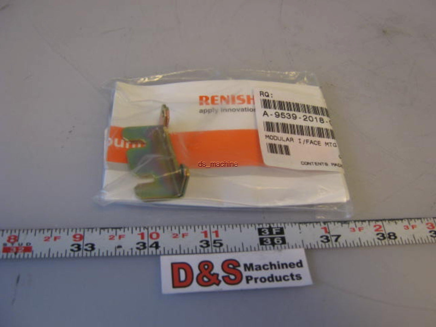 New in Package Renishaw A-9539-2018-01 Modular I/Face Mounting Bracket Kit