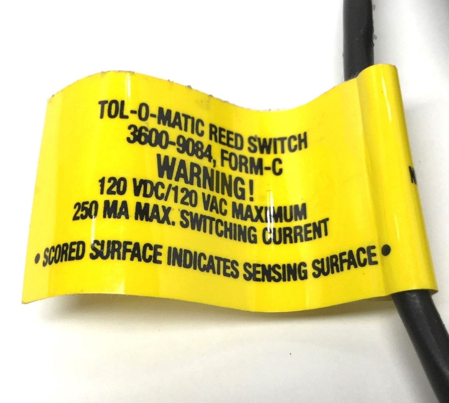 New – Open box Tolomatic 3600-9084 Actuator Reed Switch Form-C , 120V AC/DC 250mA Max, 5m