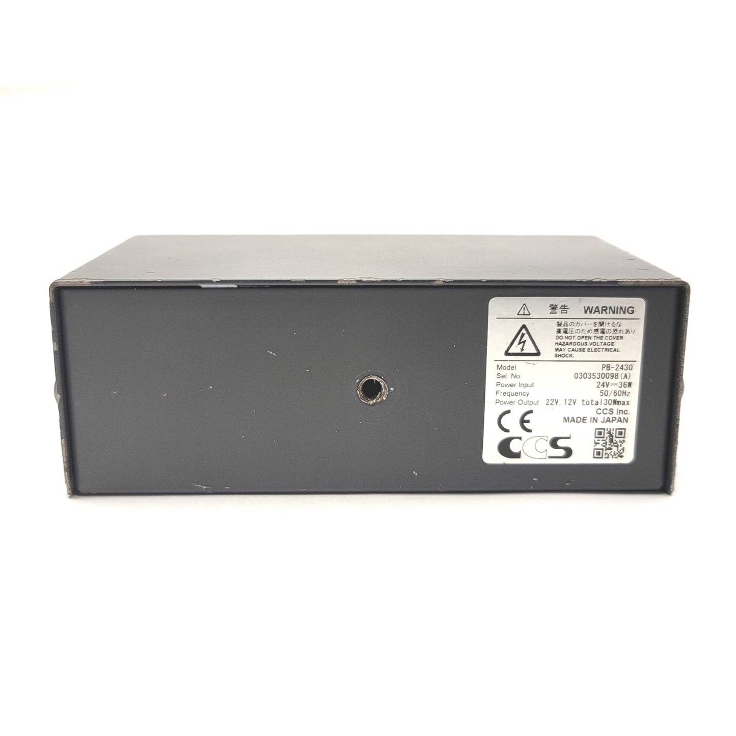 Used CCS PB-2430 Machine Vision Light Source Power Supply 12/24VDC Output 24VDC Input