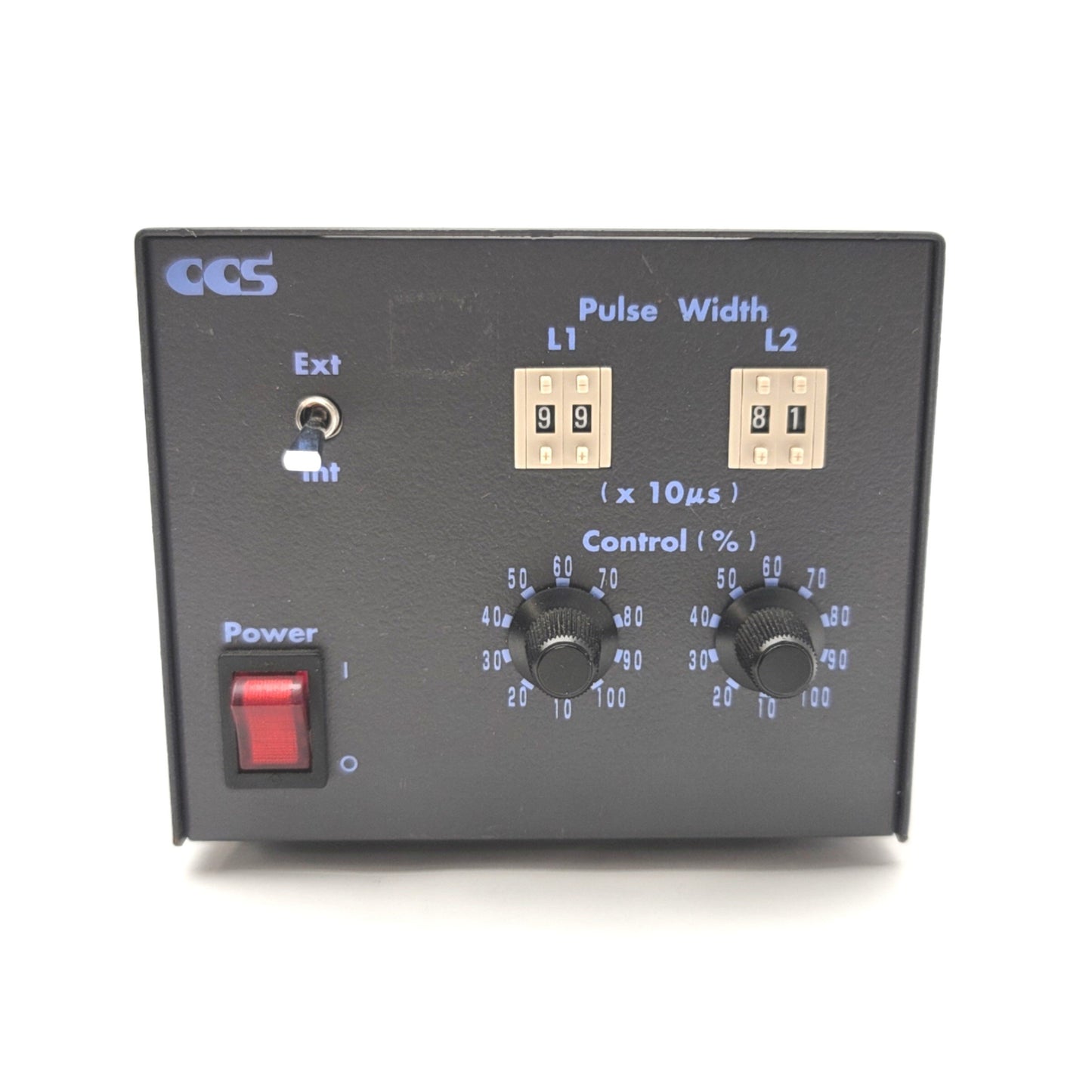 Used CCS PTU-3012 2-Channel Strobe Control Unit 100-240VAC Input, 18VDC Output