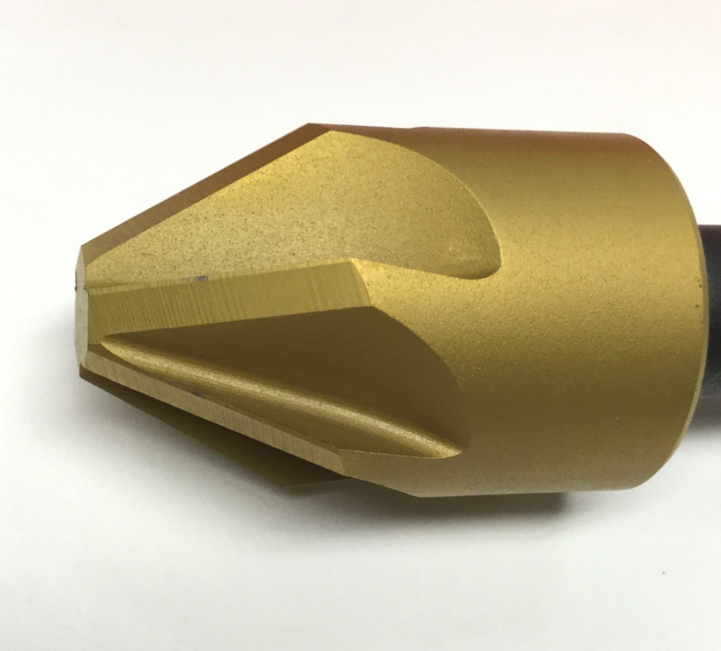 Used KEO Cutters 55011-TiN High-Speed Steel Countersink Ø1x60° HSS 6-Flute 1/2" Shank