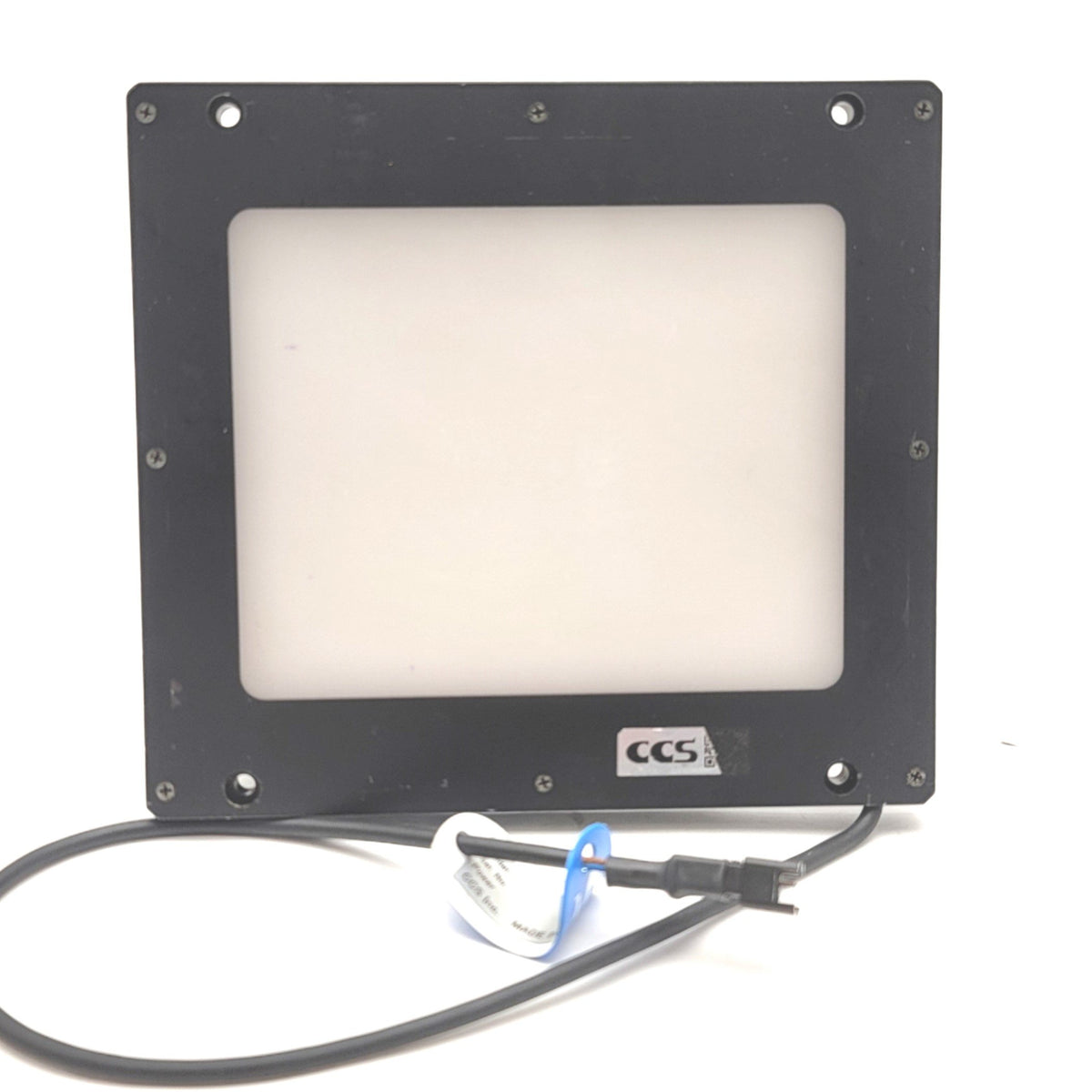 Diffused Machine Light CCS LFL-100 Flat Edge Lit Diffuse Machine Vision Light Red, 12VDC, 100 ...