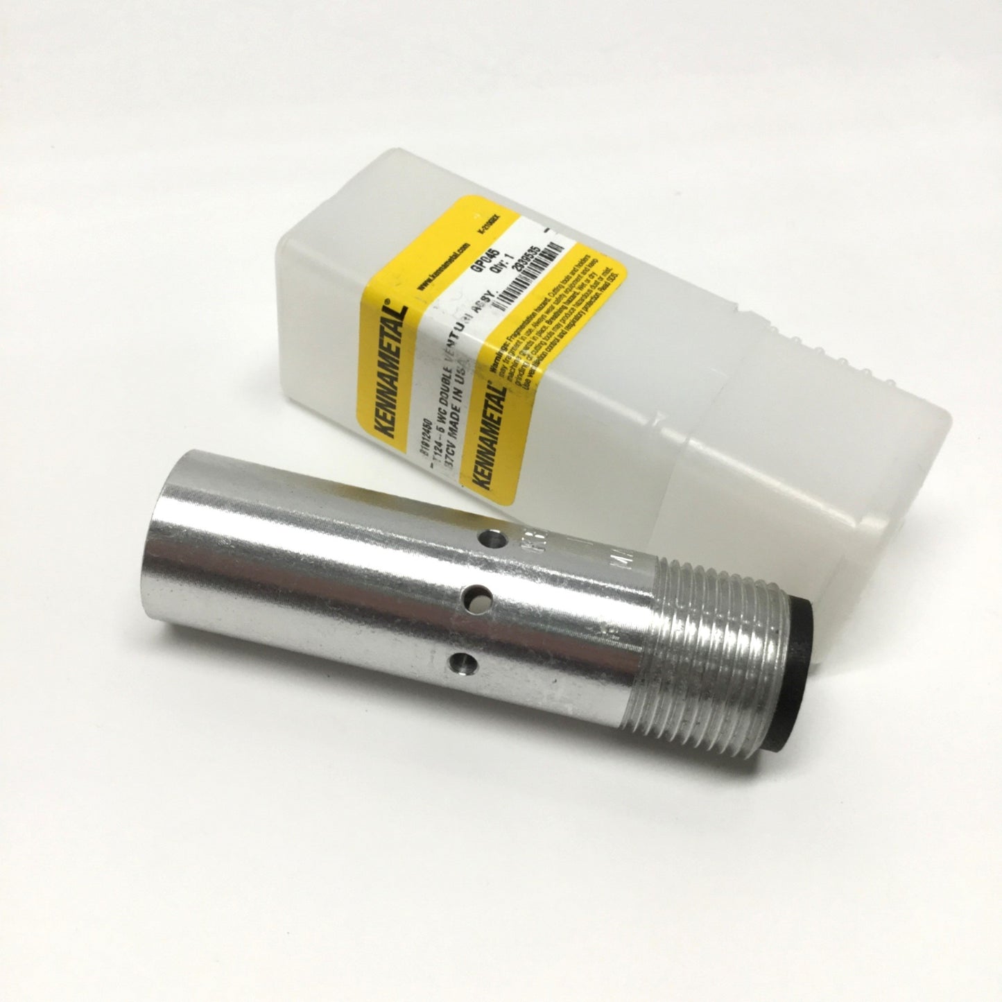 New – Open box Kennametal B1912450 Tungsten Carbide Abrasives Venturi Nozzle Ø5/16" Bore x 3.5"