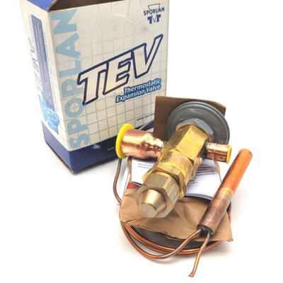 New Parker Sporlan 128932 SS-4-C Thermostatic Expansion Valve 1/2"ODF 7/8"ODF R404A