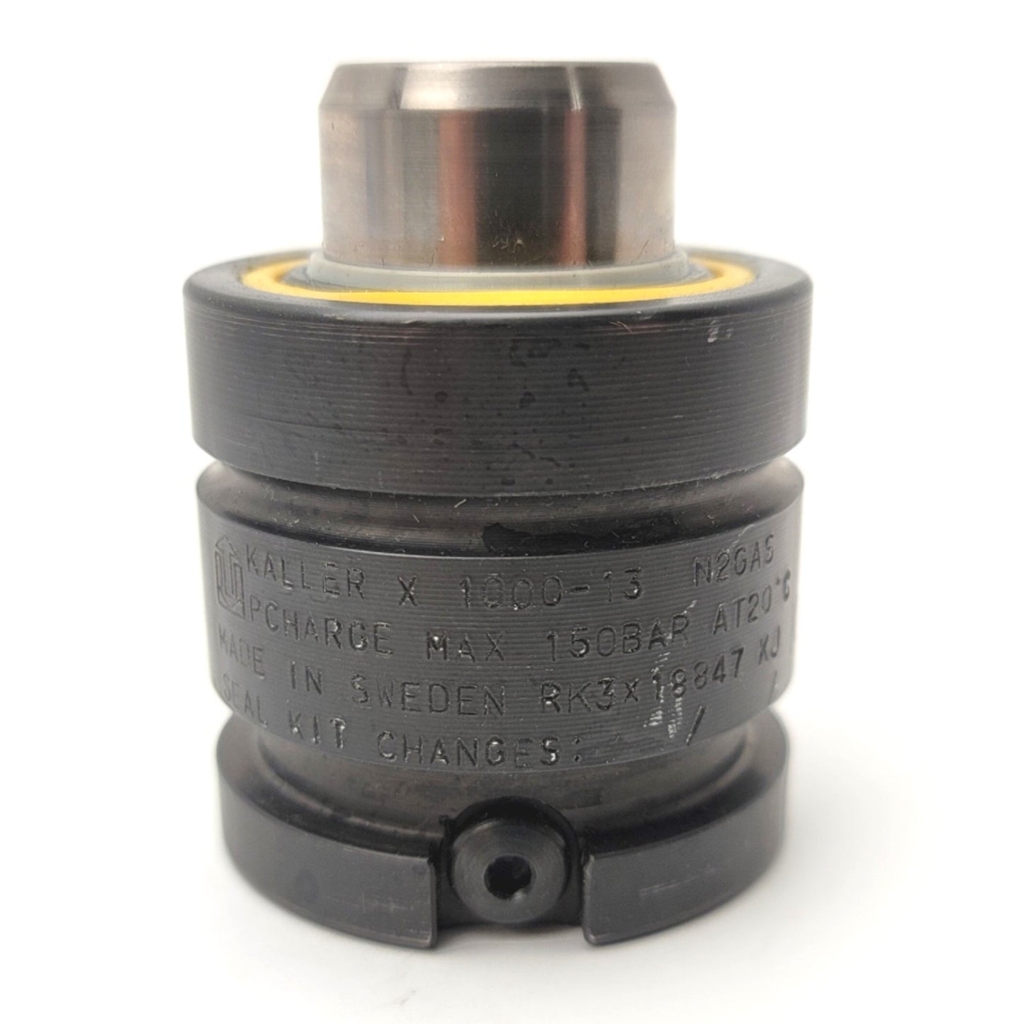 New KALLER Powerline X 1000-13 Piston Rod Sealed Gas Spring 13mm Stroke, 2068lbf max