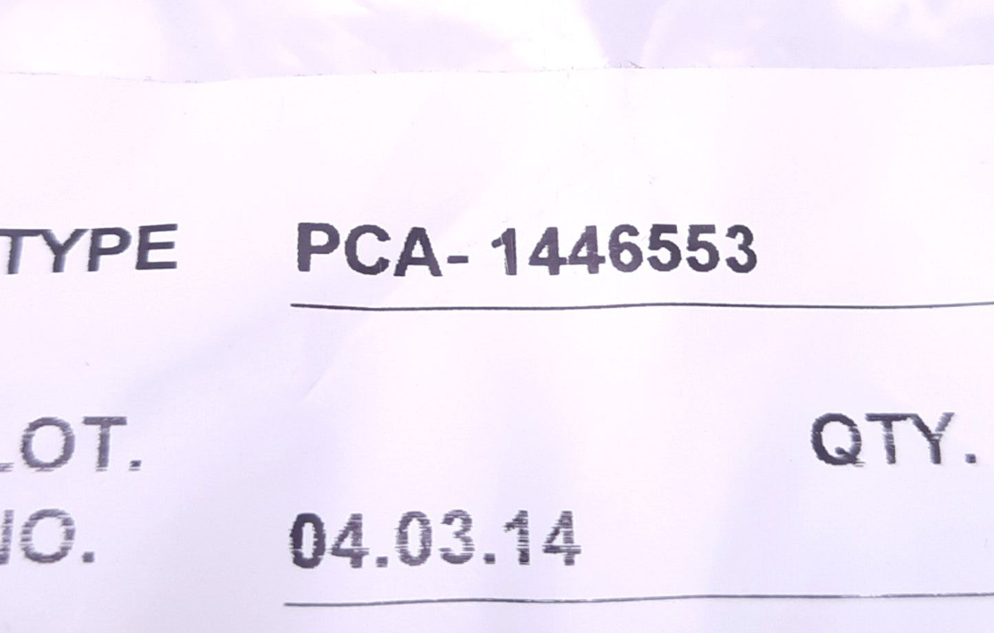 New SMC PCA-1446553 M12 D-Coded Connection Network Plug, EX300 Interface Unit
