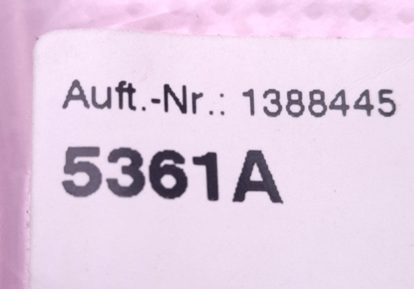 New Kistler 5361A Charge Attenuator 10:1, 100 nF Parallel, BNC Positive/Negative