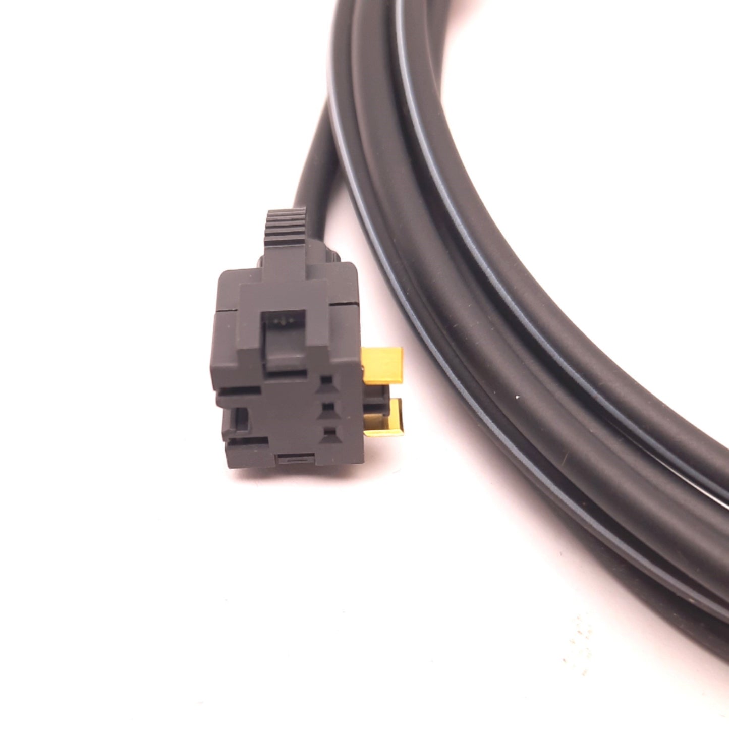 Used Lot of 4 Keyence CN-71-C2 Quick Connection Cable 2m, Single Conductor, OD 3.3mm