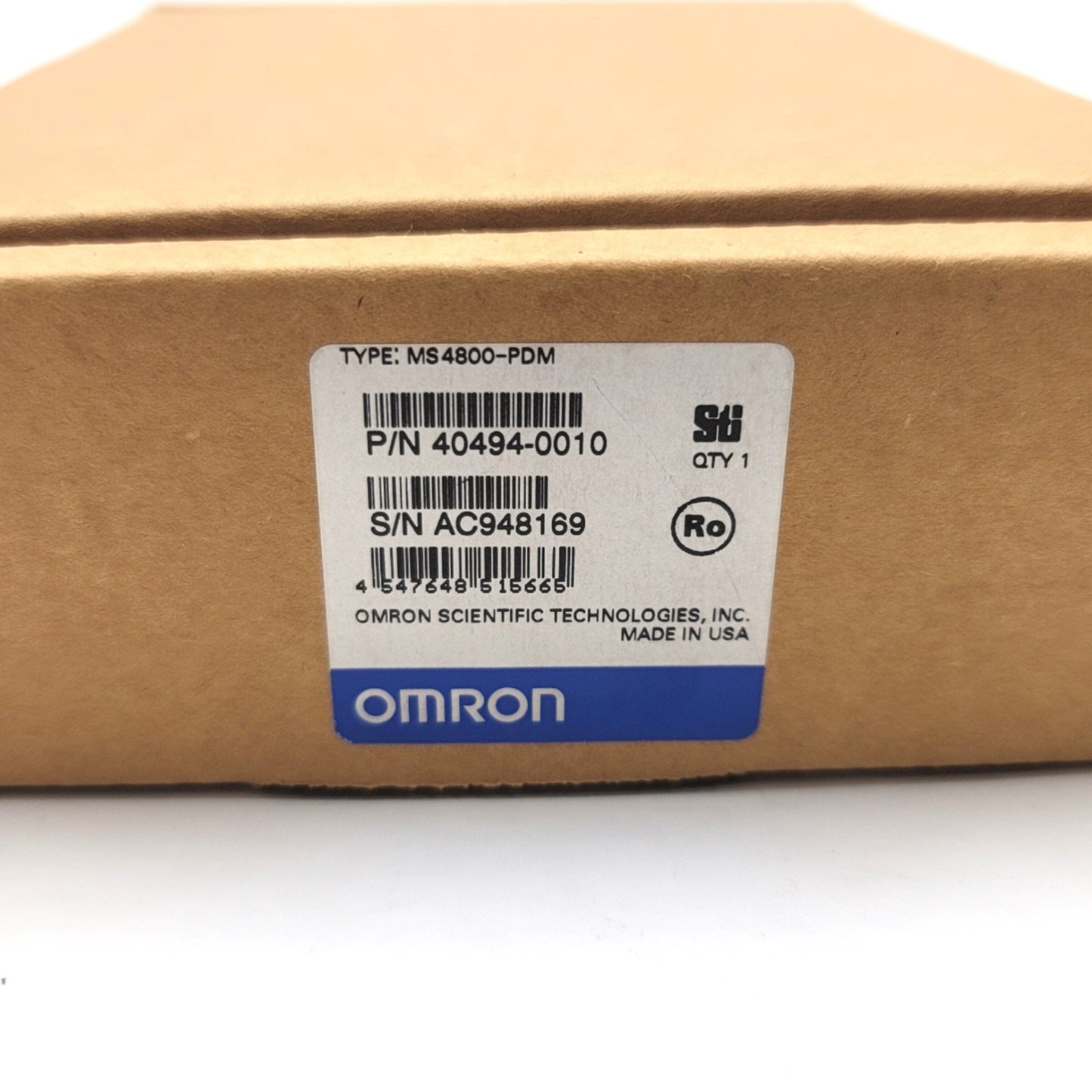 New Omron STI 40494-0010 MS4800-PDM Handheld Programming Diagnostic Module
