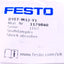 New Festo DYEF-M12-Y1 Shock Absorber 1.2mm Stroke, M12, 0.8 m/s Max, 0.35J Max
