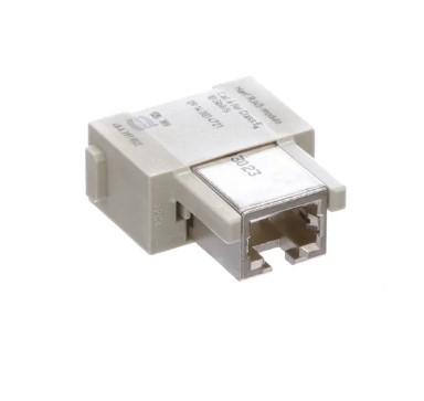 New Harting 09140014721 Rectangular Socket Insert Female Gender Changer 30V 1A