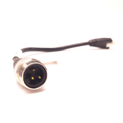 New Banner LQMAC-3008-MBCCR Supply Cable Cordset 3 Pin, 90-264VAC, 5A, 25CM