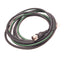 Used Flex Cable FCXXFFMP-S-M006 Servo Cable 19 Pin Female 16AWG/2, 22AWG/16, 19ft