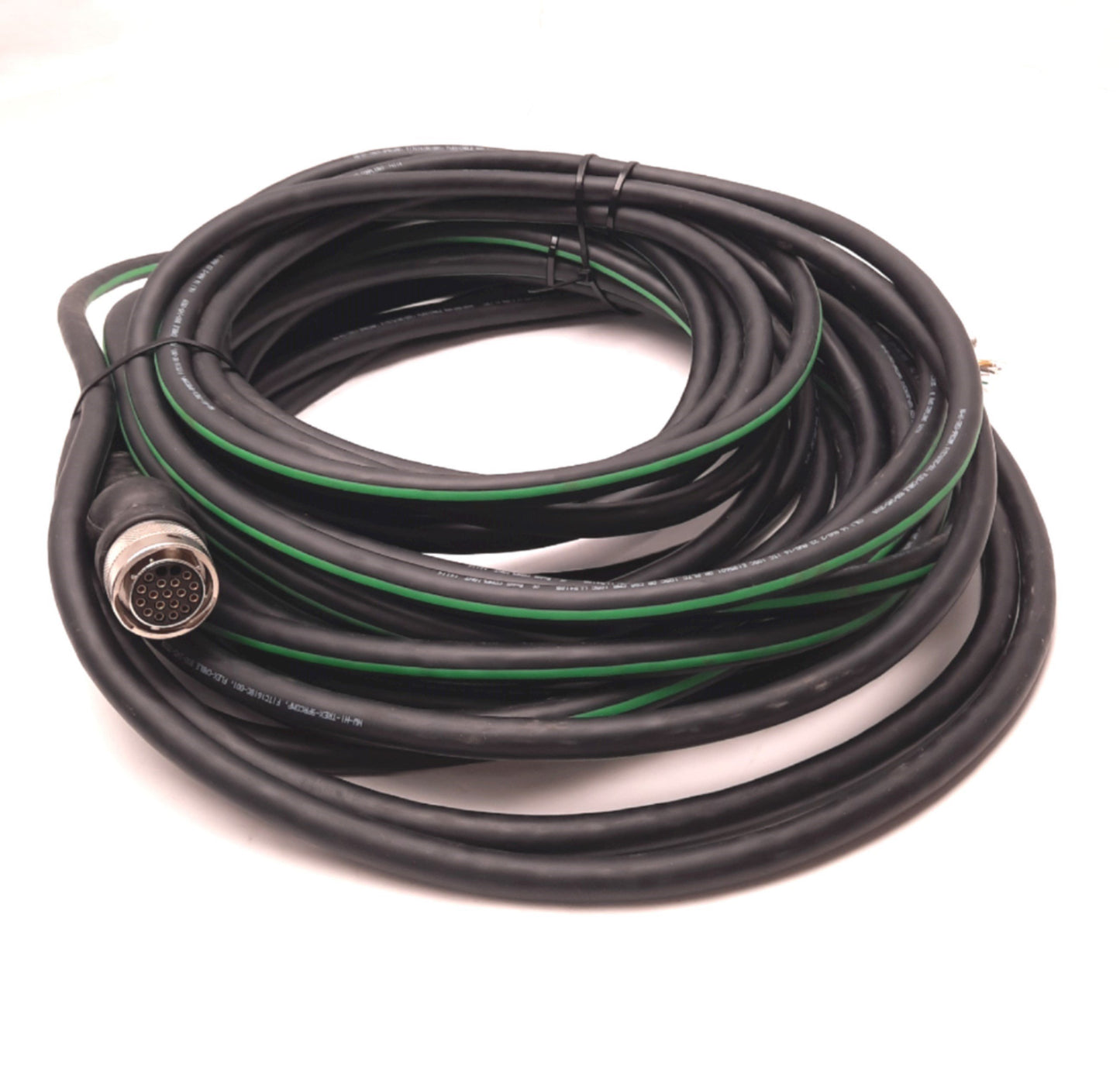 Used Flex Cable FCXXFFMP-S-M006 Servo Cable 19 Pin Female 16AWG/2, 22AWG/16, 66ft