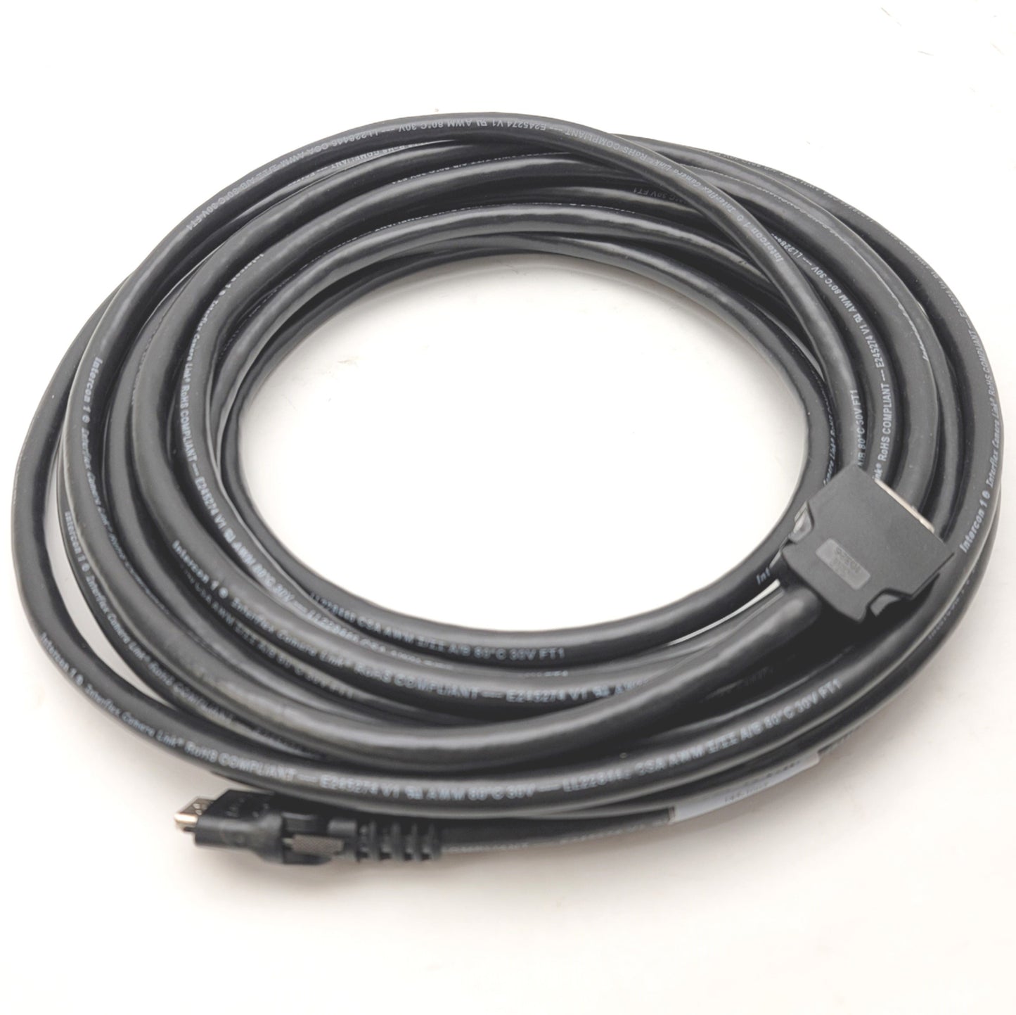 New – Open box Cognex 185-1002 Miniature Camera Link Cable 10 Meter CL To MiniCL